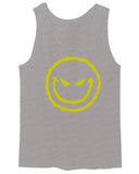 VICES AND VIRTUESS Funny Cool Graphic Evil Smile Workout trainig Gym Fitness men's Tank Top