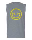 VICES AND VIRTUESS Funny Cool Graphic Evil Smile Workout trainig Gym Fitness men Muscle Tank Top sleeveless t shirt