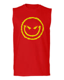 VICES AND VIRTUESS Funny Cool Graphic Evil Smile Workout trainig Gym Fitness men Muscle Tank Top sleeveless t shirt