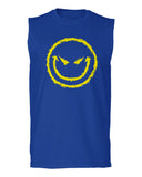 VICES AND VIRTUESS Funny Cool Graphic Evil Smile Workout trainig Gym Fitness men Muscle Tank Top sleeveless t shirt