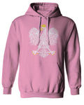 Vintage Poland Flag Coat of Arms Polska Polish Eagle Sweatshirt Hoodie