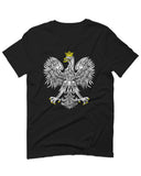 Vintage Poland Flag Coat of Arms Polska Polish Eagle For men T Shirt