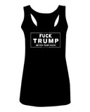 VICES AND VIRTUESS Fuck Trump Funny Liberal Progressive Protest Nevertheless Resist  women's Tank Top sleeveless Racerback