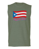 Puerto Rico Flag Boricua Puerto Rican Nuyorican Pride men Muscle Tank Top sleeveless t shirt