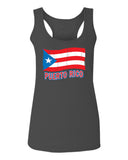 Puerto Rico Flag Boricua Puerto Rican Nuyorican Pride  women's Tank Top sleeveless Racerback