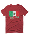 VICES AND VIRTUESS Distressed Bandera Mexico Mexican Flag Coat of arms For men T Shirt
