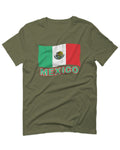 VICES AND VIRTUESS Distressed Bandera Mexico Mexican Flag Coat of arms For men T Shirt