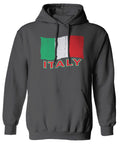 Italia Distressed Italy Flag Italian National Flag Vintage Sweatshirt Hoodie