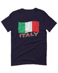 Italia Distressed Italy Flag Italian National Flag Vintage For men T Shirt