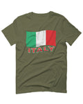 Italia Distressed Italy Flag Italian National Flag Vintage For men T Shirt