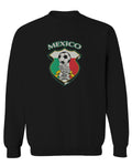 VICES AND VIRTUESS Escudo Mexicano Futbol Mexico Mexican Football Shield men's Crewneck Sweatshirt