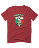 VICES AND VIRTUESS Escudo Mexicano Futbol Mexico Mexican Football Shield For men T Shirt