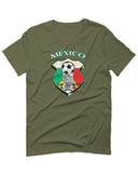 VICES AND VIRTUESS Escudo Mexicano Futbol Mexico Mexican Football Shield For men T Shirt
