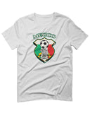 VICES AND VIRTUESS Escudo Mexicano Futbol Mexico Mexican Football Shield For men T Shirt