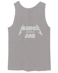 Birthday Gift Legends are Born in June men's Tank Top