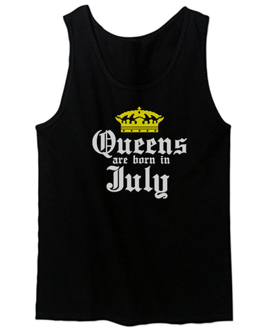 The Best Birthday Gift Queens are Born in July men's Tank Top