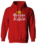 The Best Birthday Gift Queens are Born in August Sweatshirt Hoodie