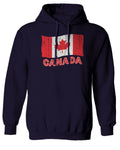 Canada Vintage Flag Canadian Pride Maple Leaf Sweatshirt Hoodie