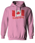 Canada Vintage Flag Canadian Pride Maple Leaf Sweatshirt Hoodie