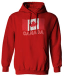 Canada Vintage Flag Canadian Pride Maple Leaf Sweatshirt Hoodie