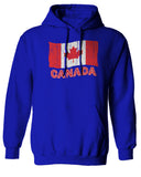 Canada Vintage Flag Canadian Pride Maple Leaf Sweatshirt Hoodie