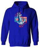 USA American Anchor Sea Marine US Navy Sailor Seals Sweatshirt Hoodie