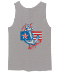 USA American Anchor Sea Marine US Navy Sailor Seals men's Tank Top