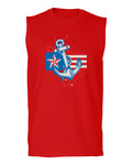 USA American Anchor Sea Marine US Navy Sailor Seals men Muscle Tank Top sleeveless t shirt