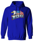 Merica Eagle USA American Flag United States America Sweatshirt Hoodie