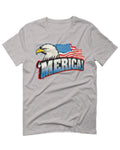 Merica Eagle USA American Flag United States America For men T Shirt