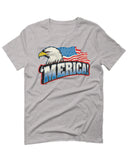 Merica Eagle USA American Flag United States America For men T Shirt