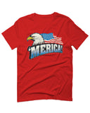 Merica Eagle USA American Flag United States America For men T Shirt