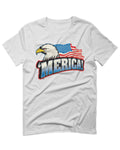 Merica Eagle USA American Flag United States America For men T Shirt