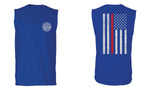 American Flag Thin Red Line Firefighter Support Seal men Muscle Tank Top sleeveless t shirt