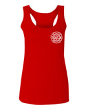 American Thin Red Line Firefighter Support Seal  women's Tank Top sleeveless Racerback