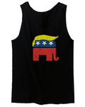 Vintage Elephant Republican Logo Trump Hair America men's Tank Top