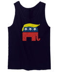 Vintage Elephant Republican Logo Trump Hair America men's Tank Top