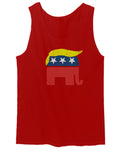 Vintage Elephant Republican Logo Trump Hair America men's Tank Top