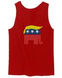 Vintage Elephant Republican Logo Trump Hair America men's Tank Top
