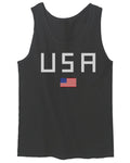 USA American Flag United States of America Patriotic  men's Tank Top