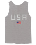 USA American Flag United States of America Patriotic  men's Tank Top