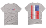 Vintage American Flag United States of America USA For men T Shirt