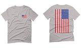 Vintage American Flag United States of America USA For men T Shirt
