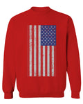 Vintage u.s. American Flag United States of America USA Proud men's Crewneck Sweatshirt