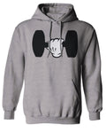Funny Cool Workout weigths Lift Cartoon Glove Dumbells Dumbell Sweatshirt Hoodie