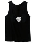 Funny Cool Workout weigths Lift Cartoon Glove Dumbells Dumbell men's Tank Top