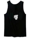 Funny Cool Workout weigths Lift Cartoon Glove Dumbells Dumbell men's Tank Top
