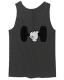 Funny Cool Workout weigths Lift Cartoon Glove Dumbells Dumbell men's Tank Top