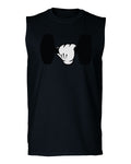 Funny Cool Workout weigths Lift Cartoon Glove Dumbells Dumbell men Muscle Tank Top sleeveless t shirt