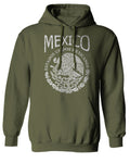 VICES AND VIRTUESS Front Hecho En Mexico Mexican Flag Coat of Arms Escudo Mexicano Sweatshirt Hoodie